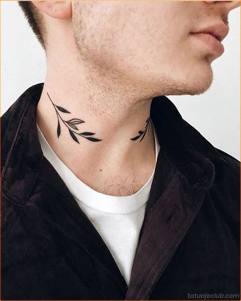 tatuaje cuello hombres